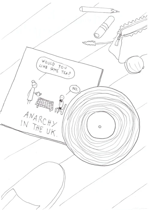 100 Women Challenge — 100 - Teaching to Transgress — Ink drawing by Roberta Gattel