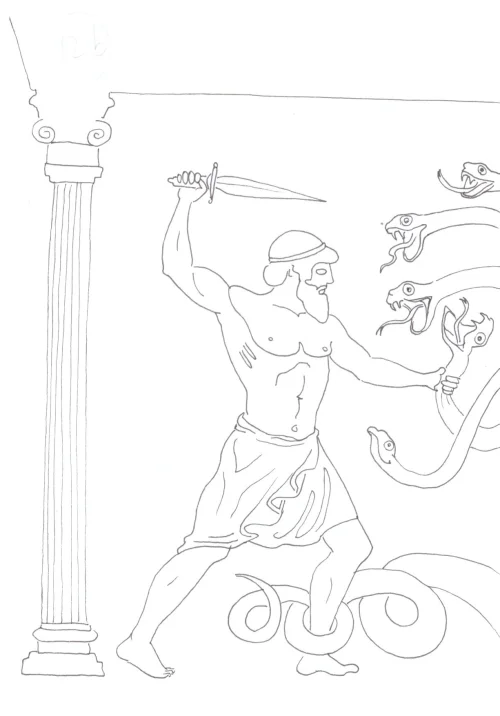 100 Women Challenge — 13 - The Feminist Killjoy Handbook — Ink drawing by Roberta Gattel