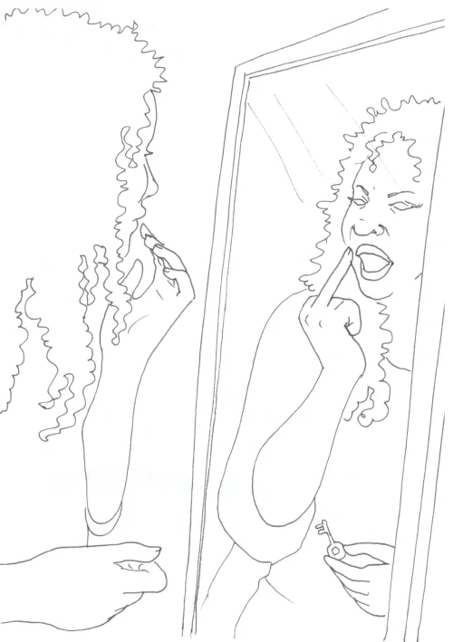 100 Women Challenge — 20 - Disobedient Bodies — Ink drawing by Roberta Gattel