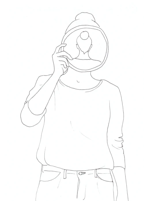 100 Women Challenge — 26 - Declaration of the Rights of Women — Ink drawing by Roberta Gattel