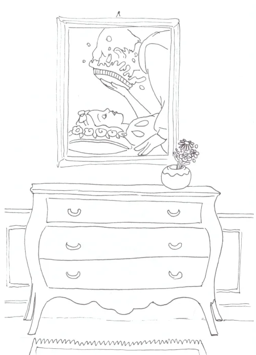 100 Women Challenge — 27 - Persuasion — Ink drawing by Roberta Gattel