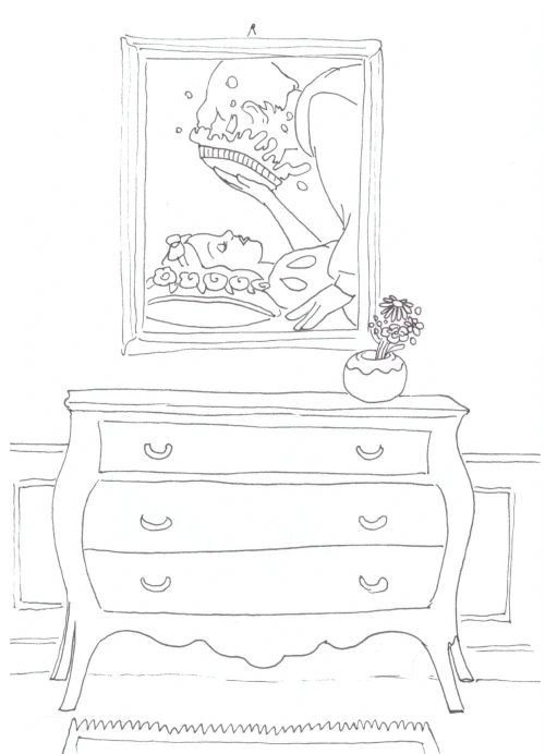 100 Women Challenge — 27 - Persuasion — Ink drawing by Roberta Gattel