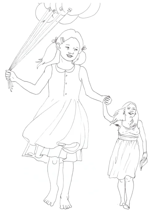 100 Women Challenge — 33 - The Wine of Solitude — Ink drawing by Roberta Gattel