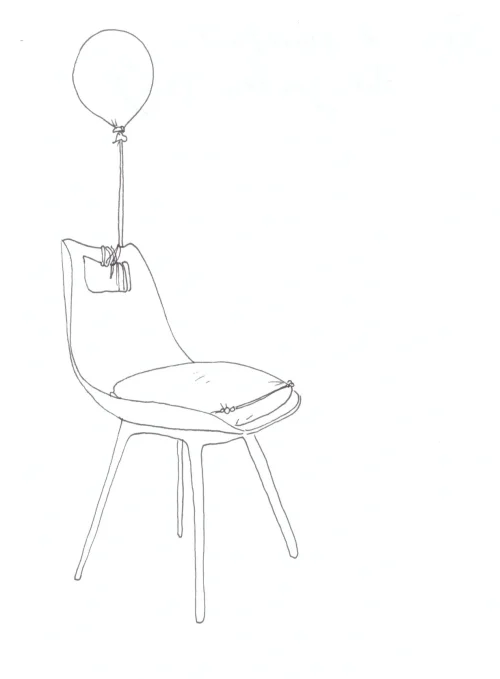 100 Women Challenge — 42 - The Garden Party — Ink drawing by Roberta Gattel