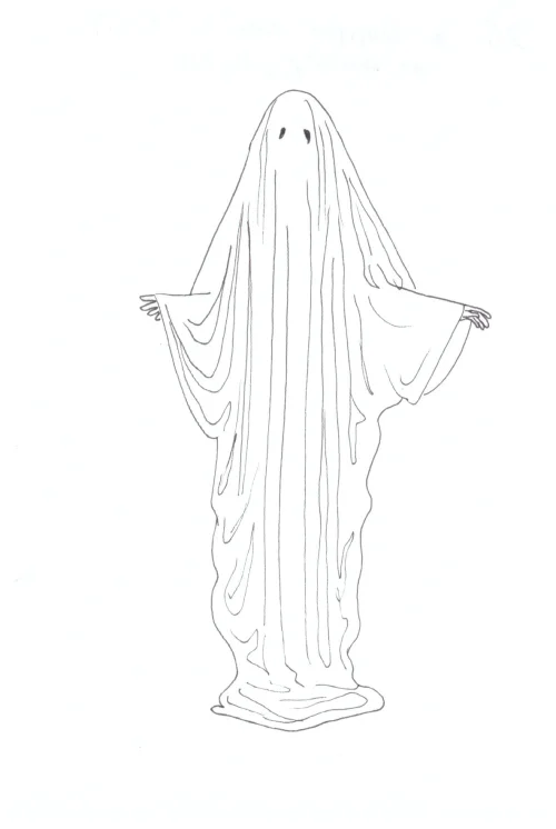 100 Women Challenge — 48 - Sick Woman Theory — Ink drawing by Roberta Gattel