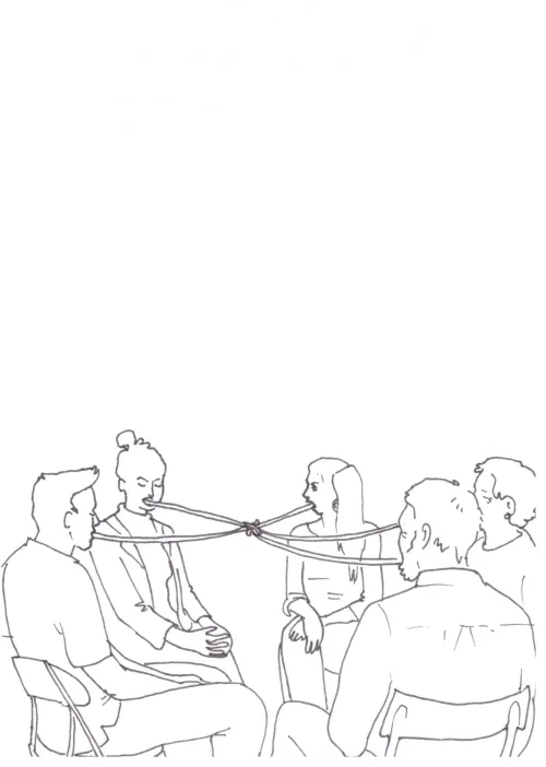 100 Women Challenge — 52 - Familiar Lexicon — Ink drawing by Roberta Gattel