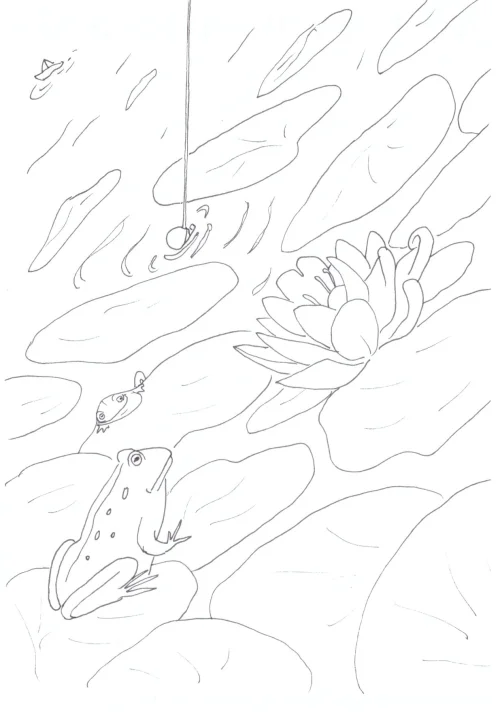 100 Women Challenge — 55 - The Well of Loneliness — Ink drawing by Roberta Gattel