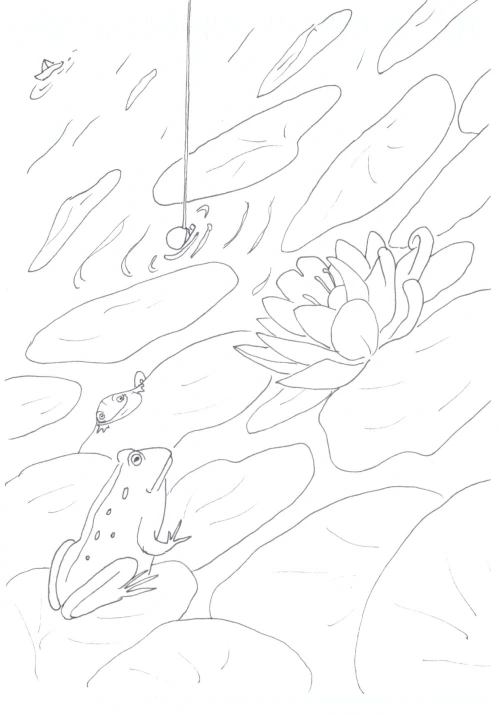 100 Women Challenge — 55 - The Well of Loneliness — Ink drawing by Roberta Gattel