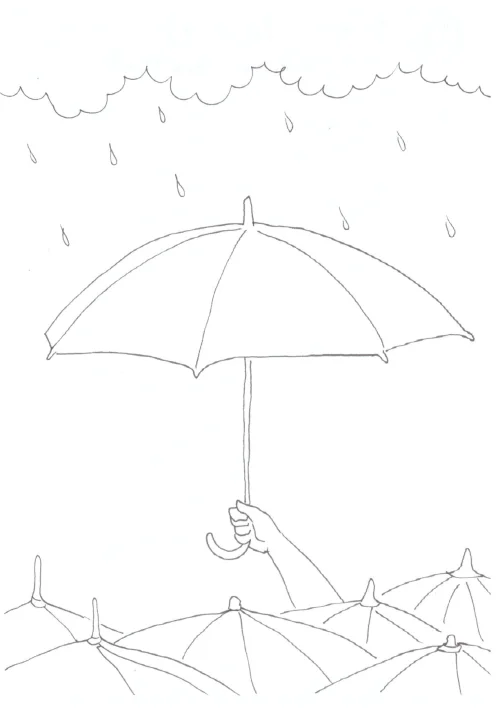 100 Women Challenge — 66 - Feminist Art, Activism and Artivism — Ink drawing by Roberta Gattel