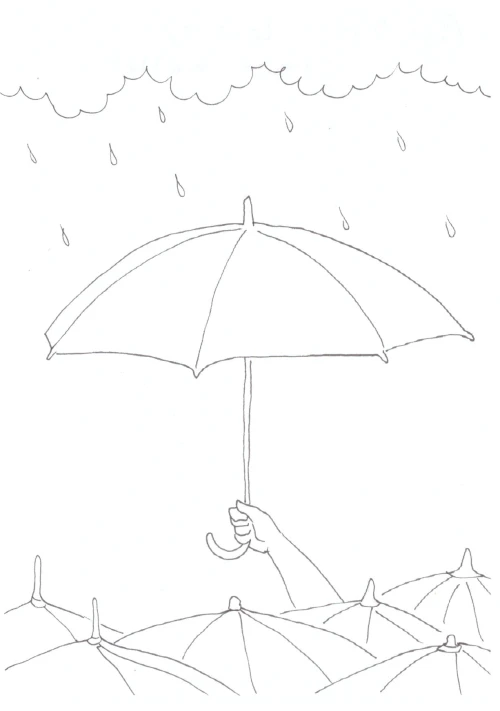 100 Women Challenge — 66 - Feminist Art, Activism and Artivism — Ink drawing by Roberta Gattel