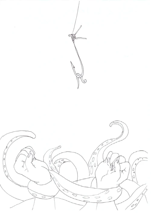 100 Women Challenge — 67 - Story of Justice, Injustice and Prison — Ink drawing by Roberta Gattel