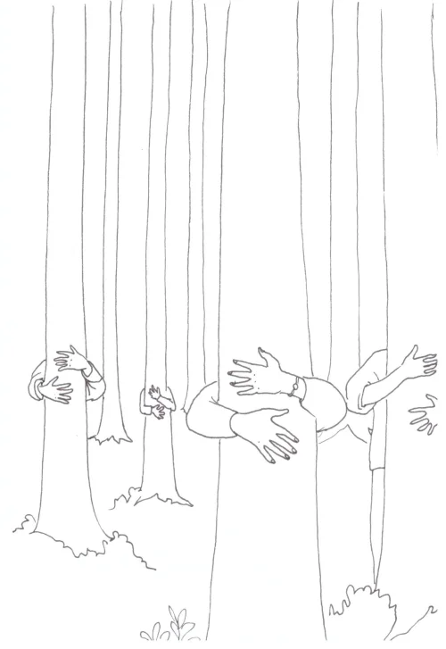 100 Women Challenge — 77 - The Vegetarian — Ink drawing by Roberta Gattel