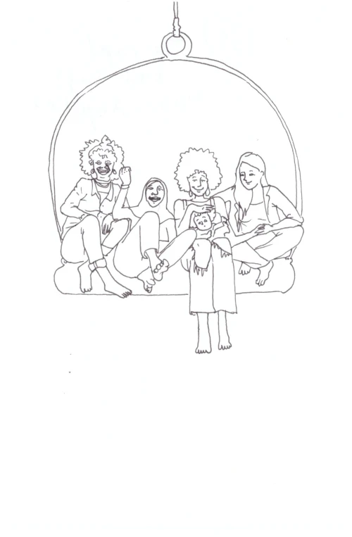 100 Women Challenge — 89 - I Know Why the Caged Bird Sings — Ink drawing by Roberta Gattel