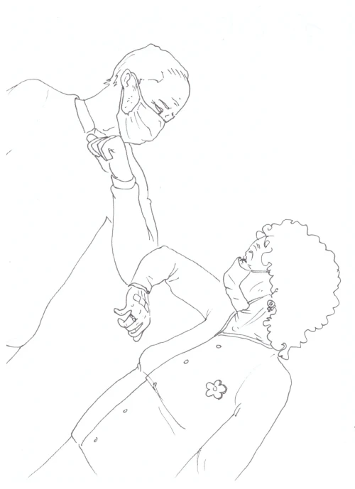 100 Women Challenge — 92 - Fix the System, Not Women — Ink drawing by Roberta Gattel